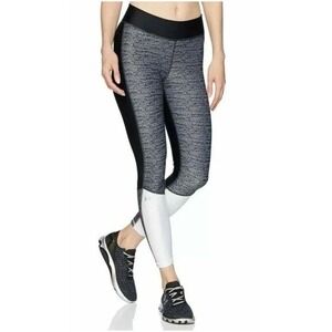 ✨Under Armour Womens Work Out Exercise Leggings Sz L Athletic Athleisure Gym Run